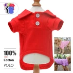 Basic Polo Premium Cotton, T-shirts For Large Medium Small Dogs. Fixed Price $11.99.