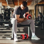 Home Gym Weight Set With Dumbbell And Barbell Options For Full Body Workout. Fixed Price $59.99.