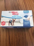 Four Paws Wee-wee Dog Diaper Garment Pads, Pack Ships 24H. Fixed Price $23.98.