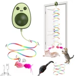 Panrio Interactive Toys For Indoor Cats,electric Flying Bird & Mouse Wand.... Fixed Price $31.70.