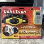 Hear Now Talk & Train 2-WAY Wireless Pet Collar System New Mile. Fixed Price $29.99.