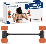 Dumbbell To Barbell Converter For Home Gym, Adjustable 200 Lbs Capacity. Fixed Price $118.99.
