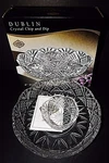 Godinger Shannon Crystal Dublin Inch Chip And Dip Clear Serving Platter 25989. Fixed Price $40.00.