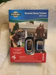 Petsafe Remote Spray Dog Trainer Collar Vibration Tone 300 Yards Citronella. Fixed Price $74.99.
