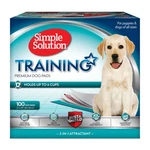 Simple Solution Puppy Training Pads Large Leak-proof Potty 100 Count, White. Fixed Price $57.43.