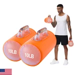 Deiris Water Dumbbells, Filled Training Travel Weights Set, Adj. Fixed Price $65.37.