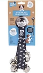 Nice Paws Potty Time Door Bells, Training Chew Resistant Adjustable Black. Fixed Price $10.50.