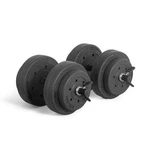 Cap Barbell 40 Pound Adjustable Cement Dumbbell Set Versatile Weights For Home. Fixed Price $51.99.