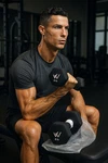 Set Of 2 8 Lb Neoprene Hex Dumbbells (pair) Ww Brand Hand Weights 16IB. Fixed Price $9.00.