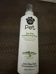 John Paul Pet Tea Tree Conditioning Spray With Aloe Soothes Conditions. Fixed Price $17.00.
