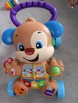 Fisher-price Smart Stages Puppy Walker Push Walking Aid Toy, Multicolor. Fixed Price $15.00.