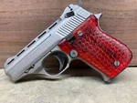 Custom Grips Phoenix Arms HP22, HP22A, HP25, HP25A Clear Red Color. Fixed Price $28.99.