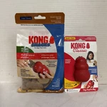 Snacks Peanut Butter Dog Treats, Large, 11-OZ W/kong Classic Plus Toy. Fixed Price $30.00.
