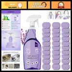 All-in-one Multi-surface Cleaner Spray With Stain Removal Tablets 1 Bottle + 3. Fixed Price $26.99.
