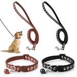 Molain Adjustable Pet Cat And Dog Collar With Leash, Durable Training Rope Qu.... Fixed Price $9.92.