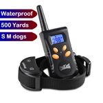 Dog Shock Training Collar Rechargeable Remote Control Waterproof IP67 500 Yards. Fixed Price $34.99.