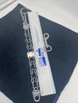 Herm Sprenger Prong Dog Training Collar Chrome Plated Steel 13" Extra Clip. Fixed Price $23.76.