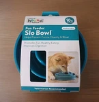 New Fun Feeder Slow Bowl For Dogs Teal Medium/mini Outward Hound Vet Recommended. Fixed Price $12.11.
