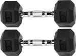 Premium Rubber Encased Hex Dumbbell, Pair. Fixed Price $45.00.