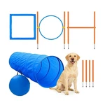 Xiaz Dog Agility Course Backyard Set, Obstacle Training Starter Ki.... Fixed Price $54.39.