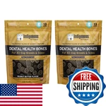 Indigenous Pet Dental Health Bones Regular Pack Peanut Butter (17 Ounce X 2). Fixed Price $49.64.