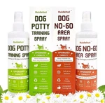 2 Pack Ruidehut Dog Potty Training No Go Area Spray Puppy Pet 8 Fl Oz Each. Fixed Price $12.95.