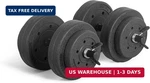 Cap Barbell 40LB Adjustable Dumbbell Set Cement Weights Home Gym Fitness Workout. Fixed Price $44.69.