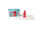 Pop-up Pee Pad, Male Dog Puppy With Hydrant Target, 50 Pads/box Pack. Fixed Price $75.76.