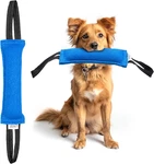 Dog Bite Tug Toy 11.8X3.5 Durable Nylon Pillow With 2 Handles K9 Training. Fixed Price $15.34.