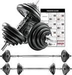Adjustable 44LBS Cast Iron Dumbbell Set For Home Gym & Weight Training. Fixed Price $174.99.