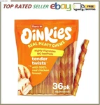 Hartz Oinkies Tender Treats Wrapped Wiith Real Chicken Dog Chews 36 Pack. Fixed Price $19.32.