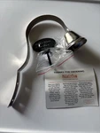 Mighty Paw Silver Metal Dog Doorbell Tinkle. Fixed Price $16.00.