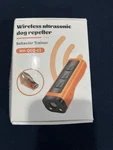 Wireless Ultrasonic Dog Repeller Behavior Trainer WH-QGQ-01 Color Orange Black. Fixed Price $19.99.