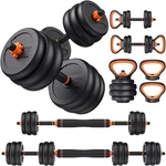 Adjustable Dumbbells, 20/30/40/45/70/90LBS Free Weight Set With Connector, IN1. Fixed Price $97.43.