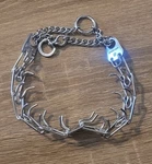 New Herm Sprenger Chrome Plated Ultra Plus Dog Prong Training Collar 16". Fixed Price $24.99.