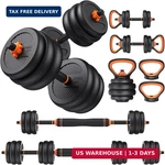 Feierdun DS2 Adjustable Dumbbells, 20/30/40/45/70/90LBS Free Weight Set With Con. Fixed Price $78.09.