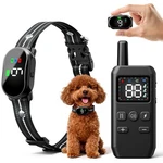 Dog Training Collar Waterproof Rechargeable 1300FT Remote P24 Black 30LB Veconix. Fixed Price $51.99.