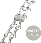 Herm Sprenger Germany Matte Stainless Steel Dog Collar 2-RINGS 16" X 2.25MM. Fixed Price $32.00.