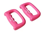 Gymenist Set Of 2 Hand Shaped Neoprene Exercise Workout 1LB, 1-LB Pink. Fixed Price $18.99.