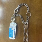 Hs Herm. Sprenger Germany - 21" Dog Collar Steel Chrome /quick Release Buckle Ul. Fixed Price $40.00.