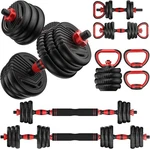 45LB Pair Adjustable Dumbbells 20/30/45/70/90LB Free Weight Set W/ Connector New. Fixed Price $79.99.