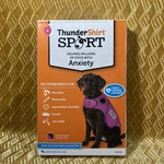 New Thundershirt Sport For Dogs Fuchsia Small 15-25# Fireworks/travel/vet Visits. Fixed Price $35.00.