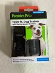 Premier Pet 1000 Ft. Dog Trainer Rechargeable Battery 16 Level Open Box. Fixed Price $35.99.
