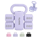 Kisnbld Adjustable Dumbbell Set Of 2, In Free 5.5LB 12.1LB, Purple. Fixed Price $77.99.