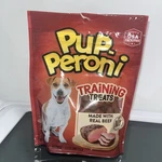 Pup-peroni Training Treats Made With Real Beef, 5.6 Ounce Bag. Fixed Price $15.99.