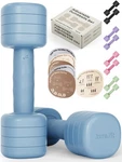 Adjustable Dumbbell Set 2LB 3LB 4LB 5LB Light Hand Weights For WOMENʍ. Fixed Price $60.24.
