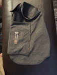 Sz Sm Medium 26 - 40LB Solid Gray Dog Anxiety Jacket. Fixed Price $19.99.