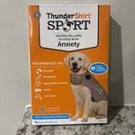 Thundershirt Sport Dog Anxiety Calming Jacket Large Gray/ Orange. Fixed Price $25.00.