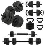 Fitvids 4 In 1 Adjustable Dumbbell Set, 60LBS Free Weights With Connector. Fixed Price $79.99.