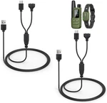 2-PACK Dog Shock Charger Cord Replacement For Jugbow Training Collar, 2-I. Fixed Price $17.99.